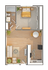 Arbor | 1-Bedroom Floorplan