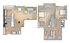 TH3 | 2-Bedroom Townhome Floorplan