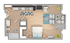 S2 | 2-Bedroom Floorplan