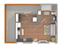 Palm | Studio Floorplan
