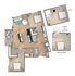 B3 Loft | 2-Bedroom Floorplan