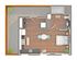 Palm | Studio Floorplan