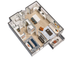 1 Bedroom, 1 Bath