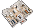 2 Bedroom, 2 Bath