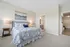 Bedroom at Seasons at River View Apartments in Pleasant Prairie, Wisconsin.