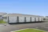 Detached garages at Seasons at River View Apartments in Pleasant Prairie, Wisconsin.