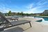 Resort-style pool at Seasons at Orchard Hills in Oak Creek, Wisconsin, with open deck space for resident use and relaxation.