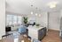 Kitchen at Seasons at Grafton Apartments in Grafton, Wisconsin featuring spacious layouts, modern cabinetry, and functional prep space.