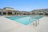 Resort-style apartment pool at Seasons at Plainfield Apartments in Plainfield, Illinois.