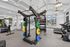Fitness center at Echelon at Cary apartments