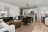 Living room at Seasons at Elgin Apartments.
