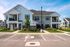 Apartment building exterior at Seasons at North Aurora.