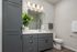 Bathroom at Seasons at North Aurora Apartments.