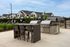 Grilling station at Seasons at North Aurora Apartments.