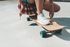 Riding Long Board