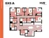 Hub Knoxville floor plan for 5x5 apartment, featuring 5 bedrooms, spacious living area, modern kitchen, and ample bathroom facilities, 1570 square feet.