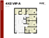 Modern 4X2 VIP A 2D floor plan with 4 bedrooms, spacious kitchen, open living area, and walk-in closets in 932 sq ft.