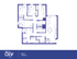 Oliv Hetzel's elegant floor plan showcasing a 5-bedroom layout with spacious living and dining areas, modern kitchen, and multiple bathrooms within 1465 sq. ft.