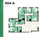 Hub Tucson Park Ave floor plan, 6X4 A layout with 1840 sq ft featuring 6 bedrooms, spacious open-concept living area, and modern kitchen.
