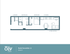 Modern studio convertible floor plan featuring a bedroom, kitchen, living room, and laundry area, 511 sq. ft. at Oliv Auburn.