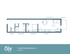 Efficient studio apartment floor plan with convertible balcony, including kitchen, bedroom, bathroom, and living room, maximizing 562 sq. ft. at Oliv Auburn.