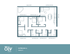 Modern 4x3 Mansion A floor plan with 4 bedrooms, spacious living room, and well-equipped kitchen, 1428 sq ft, featuring a balcony.