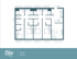 Modern 4-bedroom floor plan with 4 bathrooms, a spacious kitchen, and inviting living area, totaling 1527 sq. ft., ideal for comfortable living.