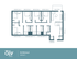 Contemporary 5-bedroom floor plan featuring 4 bathrooms, a spacious living room, modern kitchen, and balcony in 1400 sq. ft.