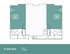 Parkside floor plan showcasing a modern 2 bedroom, 2 bathroom layout with a spacious 997 sq ft design.