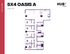Modern and spacious 5-bedroom floor plan, Oasis A at Hub Columbia, featuring 1955 square feet of sleek living space, perfect for a vibrant lifestyle.