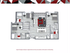 Modern 3-bedroom, 3-bathroom apartment floor plan with open living spaces and stylish finishes, 1,040 sq ft.