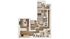 Modern 3D floor plan featuring 3 cozy bedrooms, a welcoming living area, sleek kitchen, and stylish bathrooms, perfect for comfortable living.