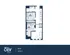 Modern floor plan of a 664 sq ft apartment showing 2 bedrooms, a cozy living area, a kitchen with modern amenities, and a convenient washer/dryer setup.