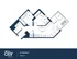 Elegant 2x1 Mansion A floor plan showcasing 700 sq. ft. of space with two bedrooms, modern kitchen, cozy living area, and inviting balcony.