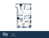 Chic 4x2 floor plan showcasing 4 bedrooms, open living space, and modern kitchen in 1092 sq ft.