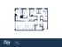 Modern 4x3 A apartment floor plan in Oliv Madison featuring four spacious bedrooms, three bathrooms, open living and dining area, and a well-equipped kitchen within 1289 sq. ft.