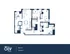 Elegant 4-bedroom, 3-bathroom floor plan at Oliv Madison, featuring open living and dining area, modern kitchen, and in-unit washer/dryer, spanning 1446 sq. ft.