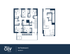 Oliv Madison 5x3 Townhouse A floor plan with 5 bedrooms, expansive living area, modern kitchen, and 1696 sq ft of elegant space.