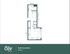 Modern studio convertible layout featuring an open sleeping-living area, compact kitchen, and bathroom in 379 sq. ft. space.