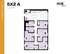 HUB Gainesville University floor plan, 5X2 A layout with 1,234 sq ft, featuring five cozy bedrooms, modern kitchen with dining area, and two sleek bathrooms.