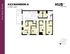 Contemporary 4-bedroom, 3-bathroom Mansion A floor plan at Hub State Street, spanning 1180 sq ft with open-plan living and dining area.