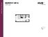 Compact and efficient floor plan for Murphy VIP A at Hub State Street, featuring an open living space with integrated kitchen and bathroom, totaling 329 square feet.