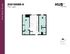 2X2 Oasis A floor plan at Hub State Street featuring 2 bedrooms, modern kitchen, and comfortable living area, 751 sqft layout.