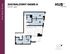 Modern 3x2 Balcony Oasis A floor plan with 1015 sq ft, featuring three bedrooms, a spacious living area, and elegant baths at Hub State Street.