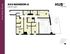 Spacious and modern 4x4 Mansion A floor plan featuring four bedrooms, open-plan living room, kitchen, and a balcony, with a total area of 1039 sq ft.