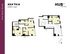 Spacious two-level floor plan showcasing 4 bedrooms, modern kitchen, and open living area, 1693 sq ft at Hub State Street.