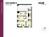 Modern 4X2 Oasis A floor plan at Hub State Street, featuring 4 bedrooms and 2 bathrooms, spread across a spacious 1039 sqft layout.