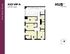 Hub State Street 4X2 VIP A floor plan featuring 4 bedrooms, 2 bathrooms, and a modern open kitchen layout in 1039 sq ft.