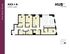 Modern 4X3 + A floor plan at Hub State Street, featuring 1243 sq ft of space with four bedrooms, a spacious living area, and a well-appointed kitchen.