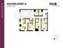 Elegant 4-bedroom floor plan for Hub State Street, featuring a spacious balcony, modern kitchen, and 1180 sqft of stylish living space.